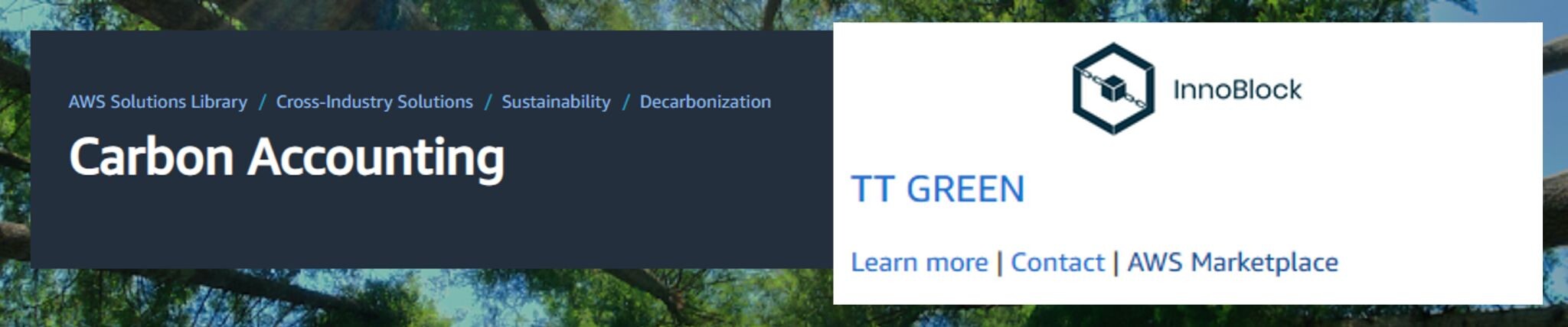 TT GREEN® on AWS Solution Library